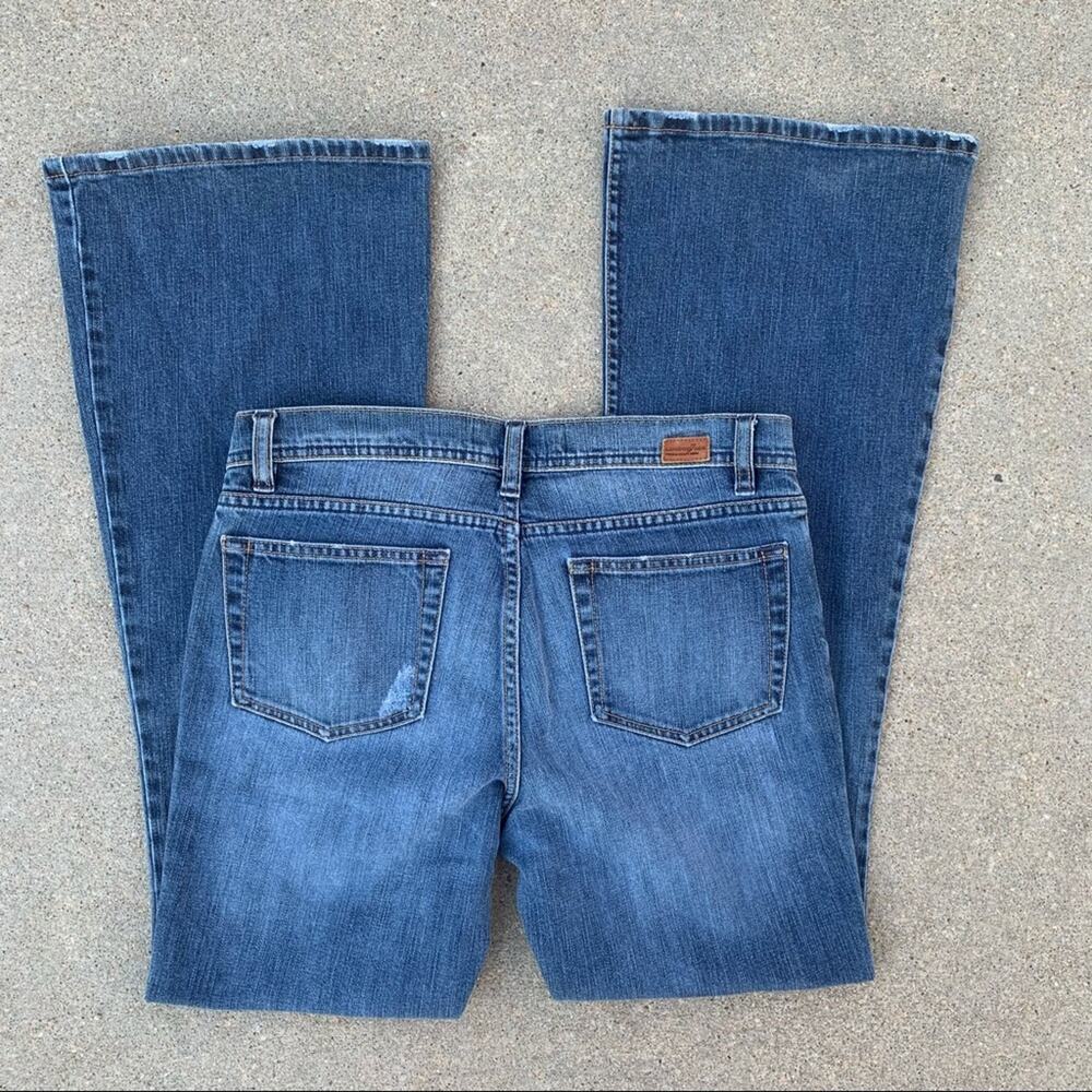 Y2K London Jean Victoria's Secret flare leg blue jeans Size 10